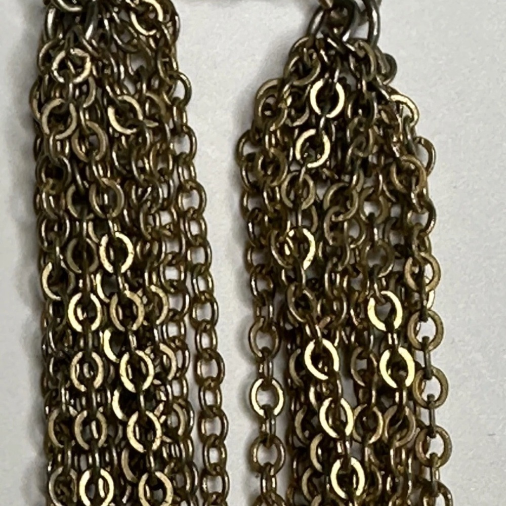 Vintage Elegant Gold Chain Necklace 1980’s 1990’s Modern